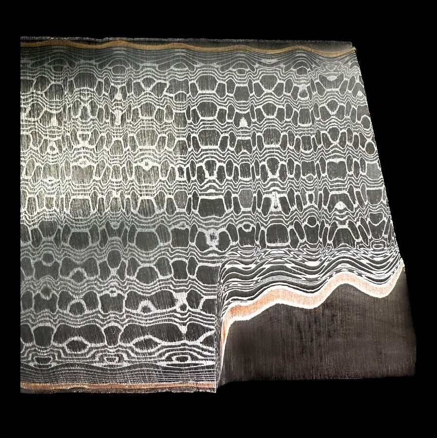 Reptilian Copper San Mai Damascus Billet – Vegas Forge