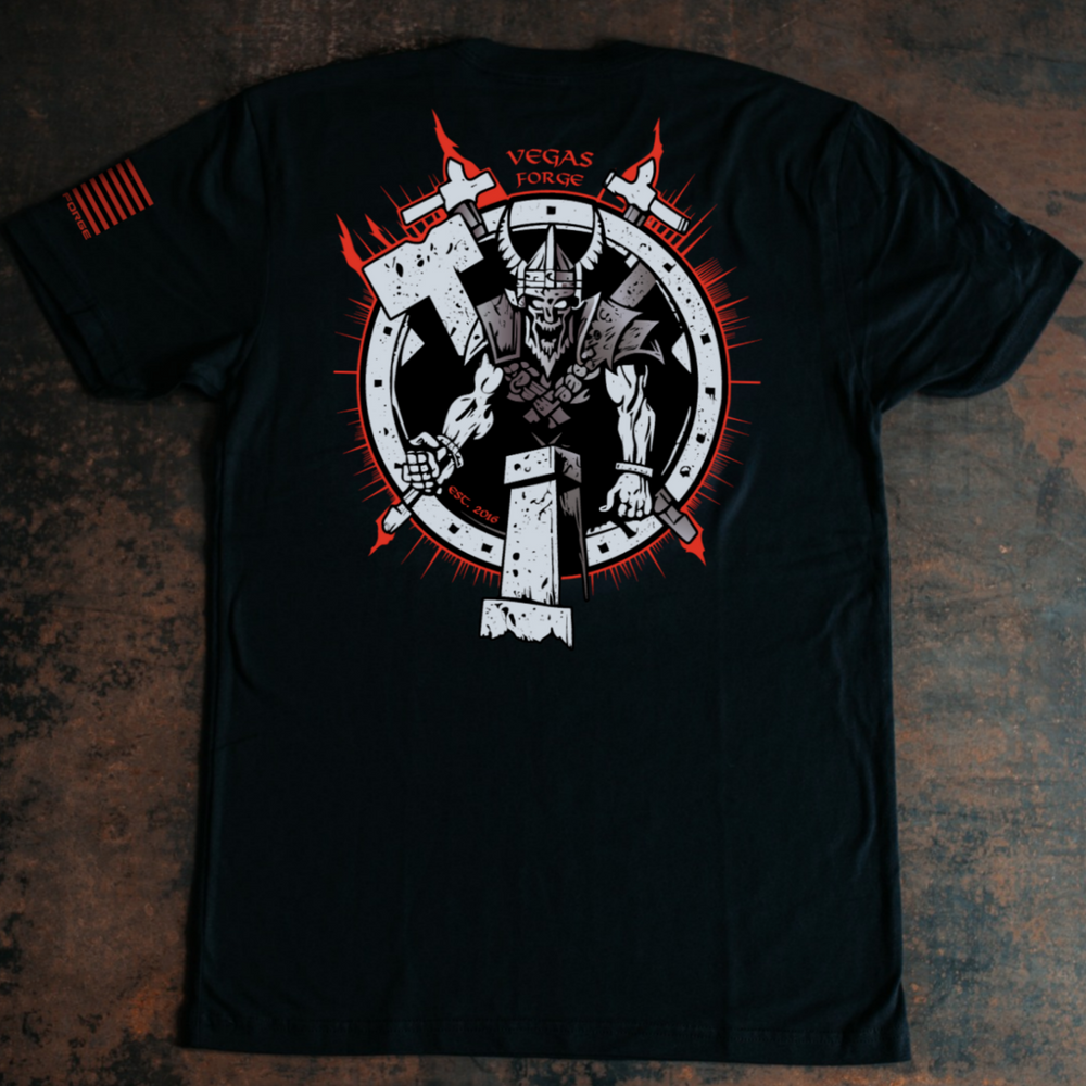 Vegas Forge apparel – t-shirts and gear featuring Damascus steel inspired designs