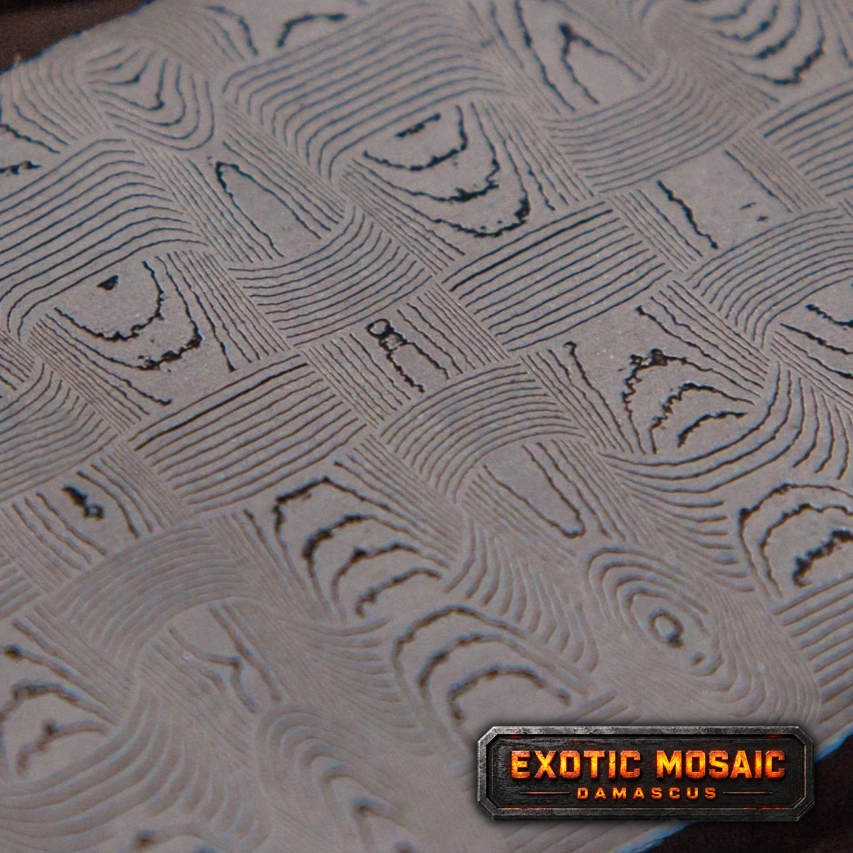 How to Etch Stainless & Carbon Damascus Steel – Vegas Forge
