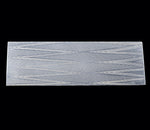 billet of stainless diamondback pattern damascus biilet