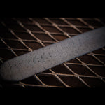 Stainless Dot Matrix Damascus billet – precision-forged 200-layer pattern