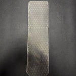 Fireball Damascus billet showing concentric ring pattern after etch