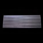 tainless Herringbone Damascus billet polished for contrast and precision