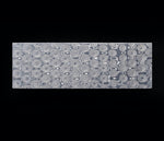 stainless damascus steel billet in raindrop pattern by vegas forge