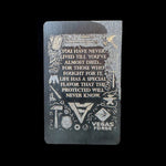 titanium cutting card kick flips and doughnuts and vegas forge collaboration