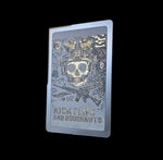 titanium cutting card kick flips and doughnuts and vegas forge collaboration