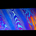 Vegas Forge Damtanium twist billet made with layers of titanium sometimes called Timascus or Mokuti