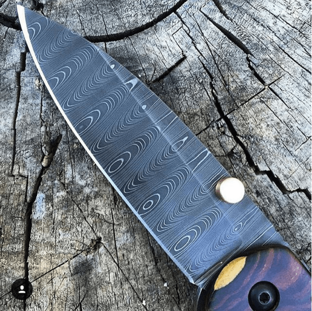 damascus patterns from Vegas Forge - ladder