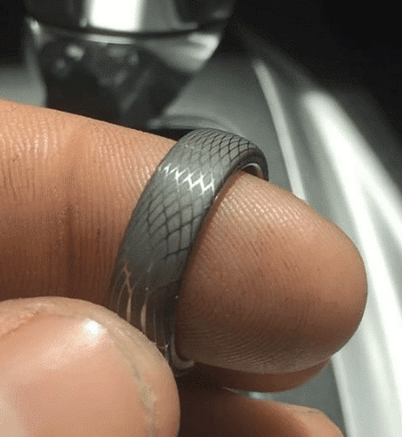 Spirograph Damascus Ring Patterns